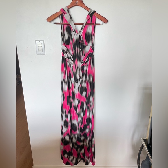 Alice + Olivia Tie Dye Print Maxi Dress - Picture 3 of 8